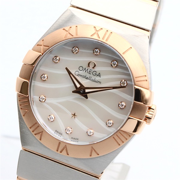 オメガ(OMEGA)オメガ コンステレーション プリュム 12Pダイヤ 腕時計