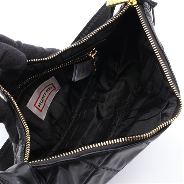 ハンター HUNTER KILTY DIAMOND QUILT SLING ショルダーバッグ バッグ フェイクレザー レディース ブラック系 HXRU0050252 【新品】 2101219216713_sub01_LL.jpg