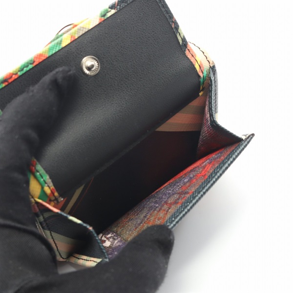 Vivienne Westwood ヴィヴィアンウエストウッド 三つ折り財布 SAFF PRINT SMALL FLAP PURSE オーブ 爆買 ヴィヴィアンウエストウッド SAFF PRINT SMALL FLAP PURSE オーブ