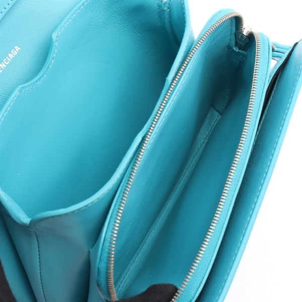 バレンシアガ BALENCIAGA ビードット ショルダーバッグ ショルダーバッグ バッグ レザー レディース ブルー系 592898 【中古】 バレンシアガ(BALENCIAGA)バレンシアガ ビードット ショルダーバッグ