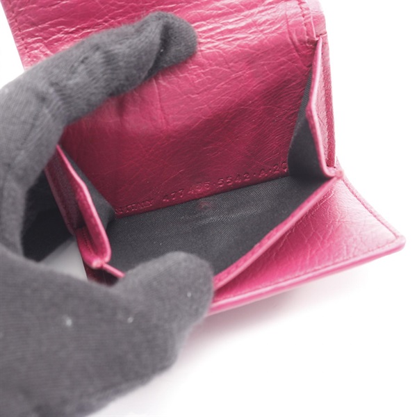 バレンシアガ(BALENCIAGA)バレンシアガ クラシック ミニ ウォレット 三