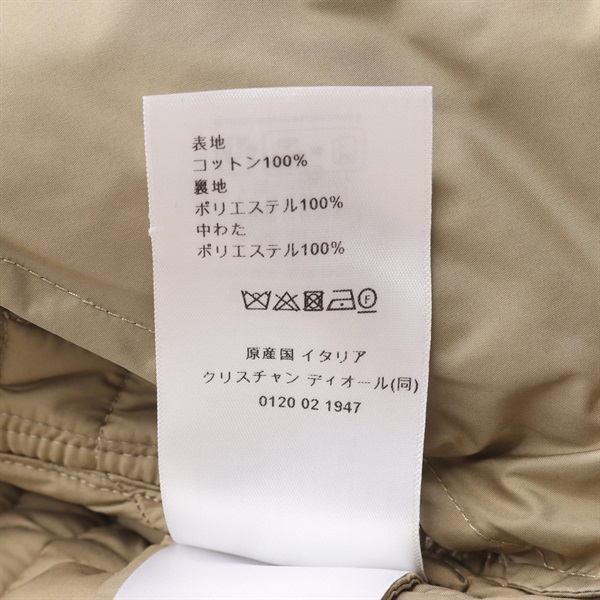 【激レアL☆ヨーロッパ輸入】クリスチャンディオール 中綿ナイロンコート ベージュ 楽天市場】【ディオール】DIOR 18年 リゾート bee刺繍 ゴム引き