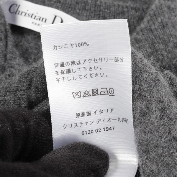 ディオール(Dior)ディオール CDロゴ パールボタン ニット 衣料品
