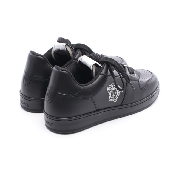【美品】完売品VERSACE スニーカー 厚底 42 黒　メデューサ ヴェルサーチ(VERSACE)ヴェルサーチ メデューサ スニーカー 靴 メンズ
