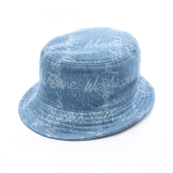 ヴィヴィアンウエストウッド ストローハット デニム ブルー S M 調節機能付き ヴィヴィアンウエストウッド(Vivienne Westwood)ヴィヴィアンウエスト