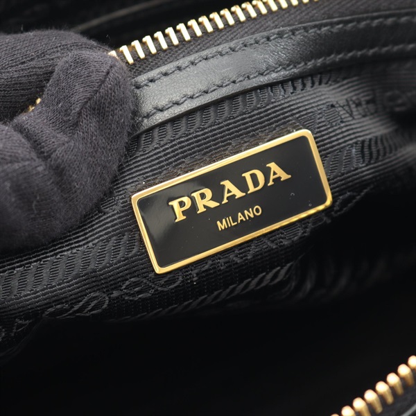 プラダ(PRADA)プラダ LOGO JACQUARD ロゴジャガード ハンドバッグ
