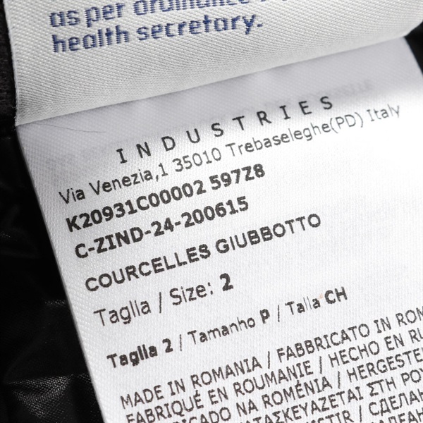 モンクレール(MONCLER)モンクレール COURCELLES ダウンジャケット 衣料