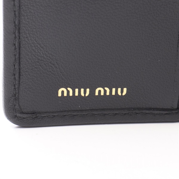 ミュウ ミュウ(Miu Miu)ミュウ ミュウ MATELASSE'MIU 二つ折り財布