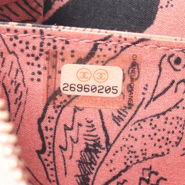 シャネル(CHANEL)シャネル ラッキーフラワー ラウンド長財布 財布