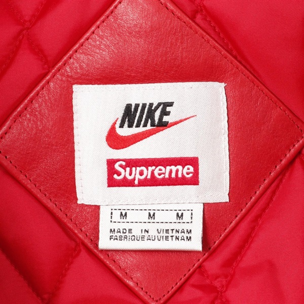 シュプリーム(Supreme)シュプリーム Supreme × NIKE レザーアノラック