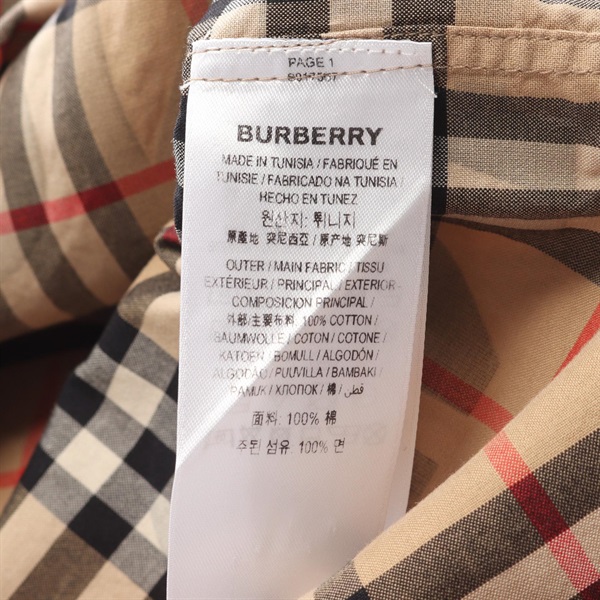 バーバリー(BURBERRY)バーバリー ノバチェック シャツ その他トップス