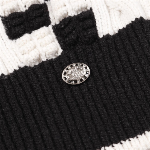 シャネル(CHANEL)シャネル ココマークボタン ニット 衣料品 トップス