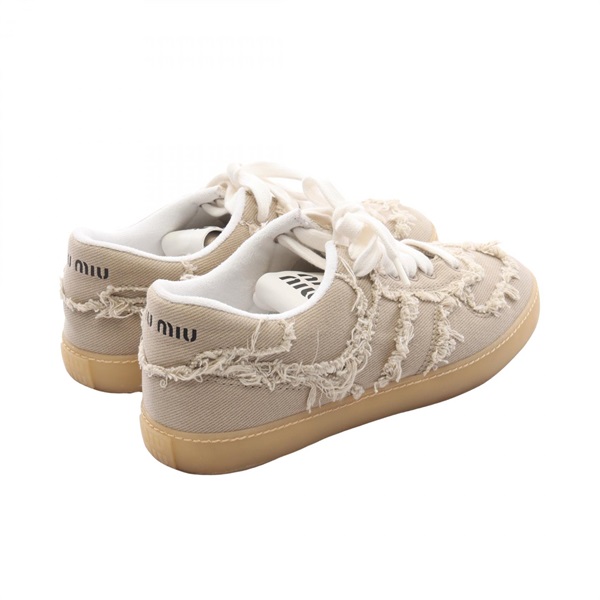 値下げmiu miu フリンジデザイン ホワイトスニーカー38half 値下げmiu miu フリンジデザイン ホワイトスニーカー38half 値下げmiu