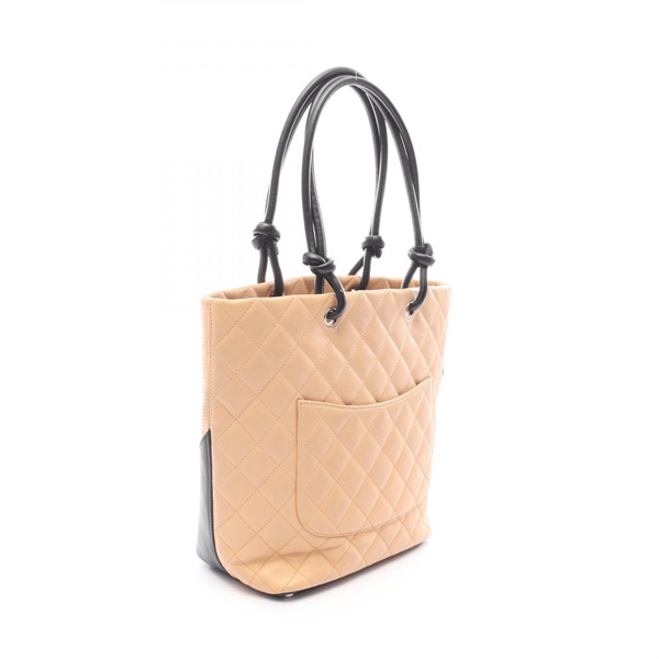 シャネル(CHANEL)シャネル カンボンライン ミディアム トートバッグ