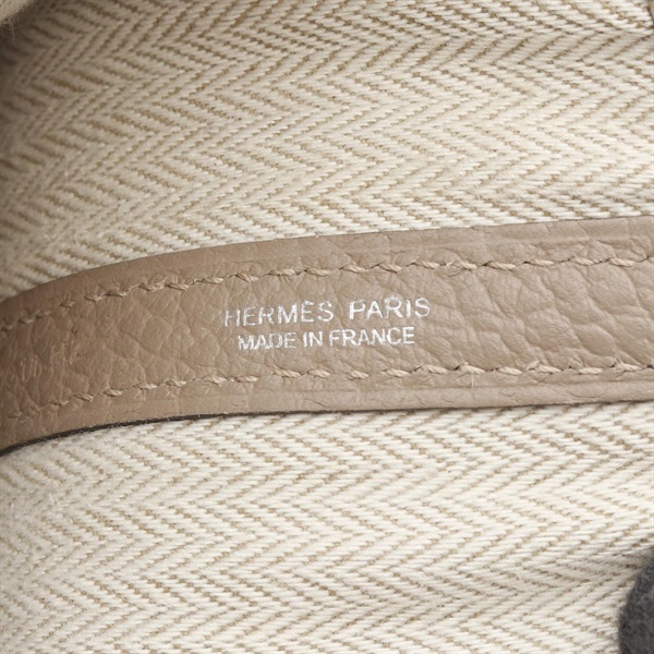 エルメス(HERMES)エルメス ガーデンパーティPM トゥルティエールグレー