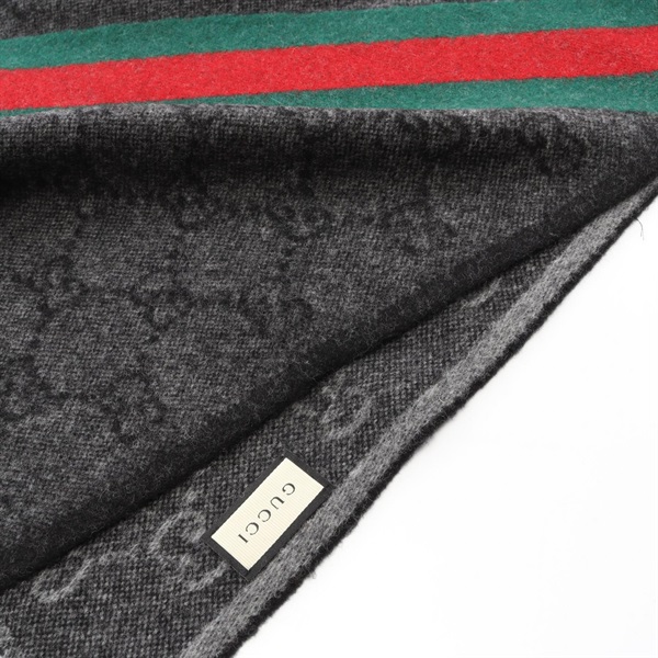 グッチ(GUCCI)グッチ GG柄 マフラー 衣料品 メンズ レディース