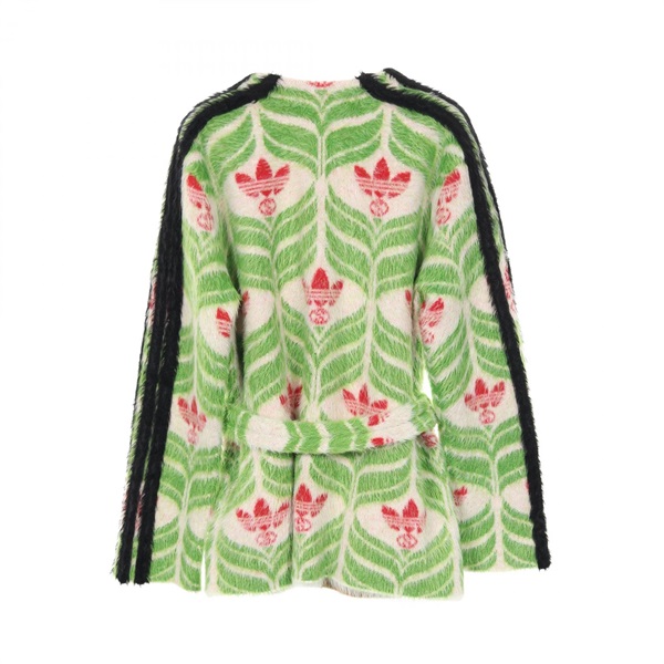 グッチ(GUCCI)グッチ GUCCI × adidas トレフォイル ニットジャケット