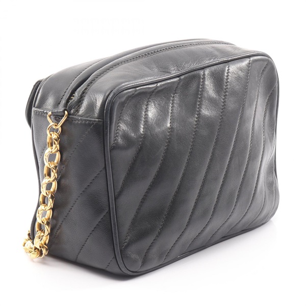 シャネル(CHANEL)シャネル ココマーク バイアスステッチ ショルダー