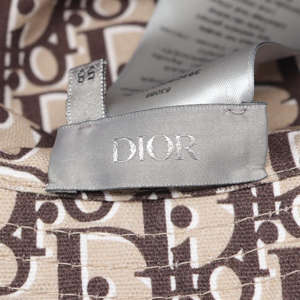ディオール Dior オブリーク ハット 帽子 コットン メンズ ベージュ系 / ブラウン系 393C906A4511C18158 【新品】 ディオール(Dior)ディオール オブリーク ハット 帽子 メンズ