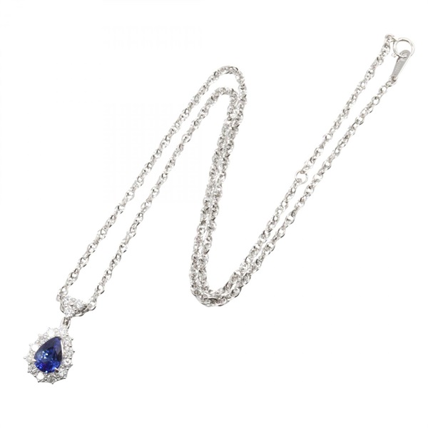 ジュエリー(JEWELRY)ジュエリー サファイア ダイヤモンド ネックレス