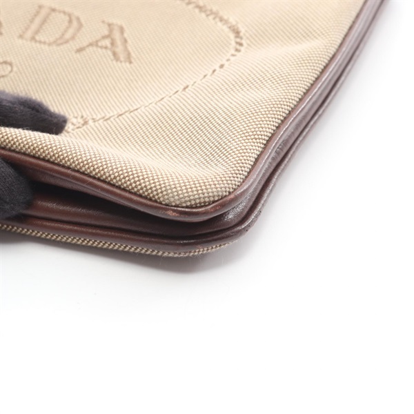 プラダ(PRADA)プラダ LOGO JACQUARD ロゴジャガード ショルダーバッグ