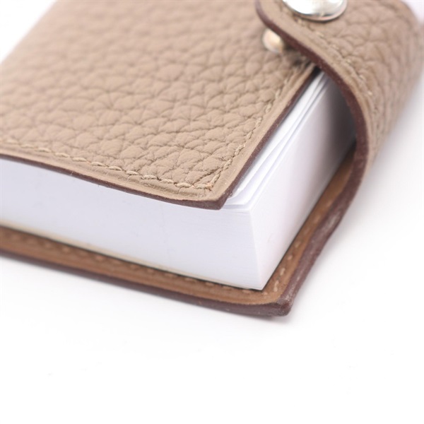 未使用 HERMES エルメス ユリス ナノ チャーム 手帳 ストラップ レザー エルメス(HERMES)エルメス ユリス ナノ チャーム アクセサリー