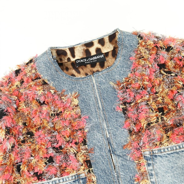 DOLCE&GABBANA ドルチェアンドガッバーナ ツイード ジャケット ドルチェアンドガッバーナ(DOLCE & GABBANA)ドルチェアンドガッバーナ