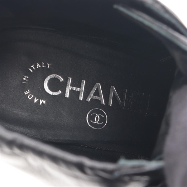 シャネル(CHANEL)シャネル ココマーク キルティング ブーツ 靴