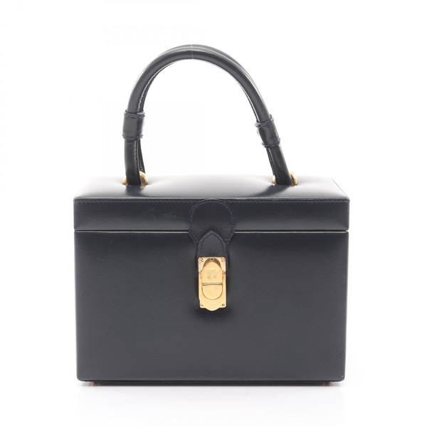 LOEWEロエベ★アナグラム★ゴールド金具★鍵付き★ビジネスバッグ 黒 ロエベ(LOEWE)ロエベ アナグラム金具 ハンドバッグ バッグ レディース