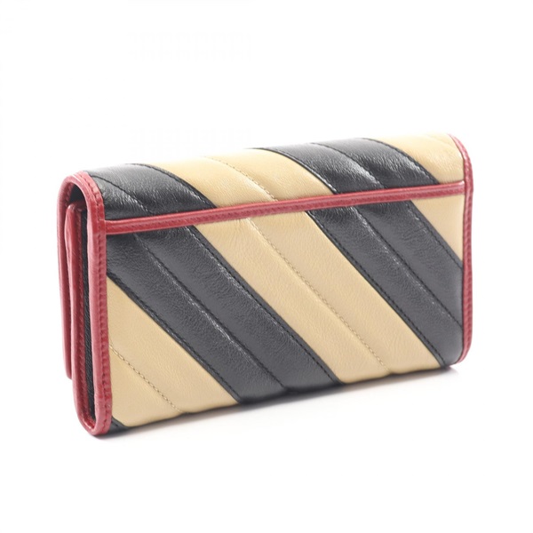 グッチ(GUCCI)グッチ GGマーモント 二つ折り長財布 財布 レディース 