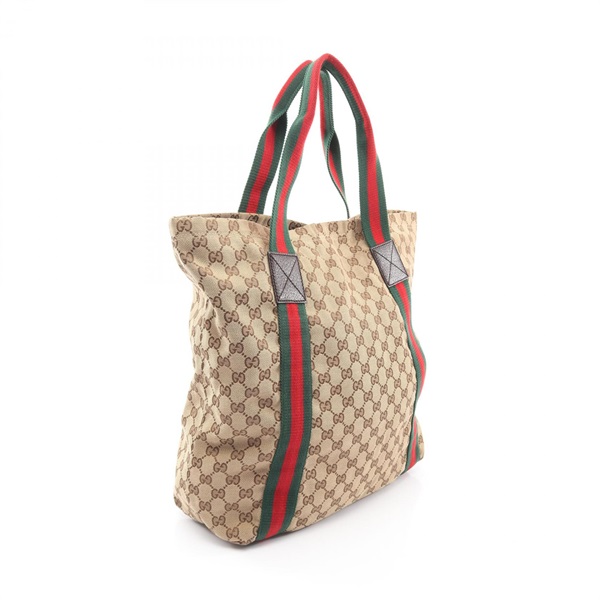 グッチ(GUCCI)グッチ シェリーライン GGキャンバス トートバッグ