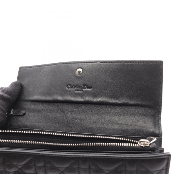 ディオール(Dior)ディオール カナージュ 二つ折り長財布 財布