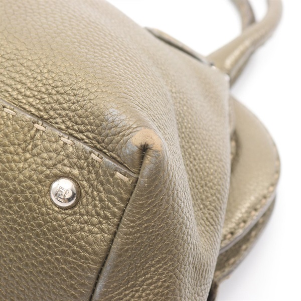 フェンディ(FENDI)フェンディ セレリア ドクターズバッグ メタリック