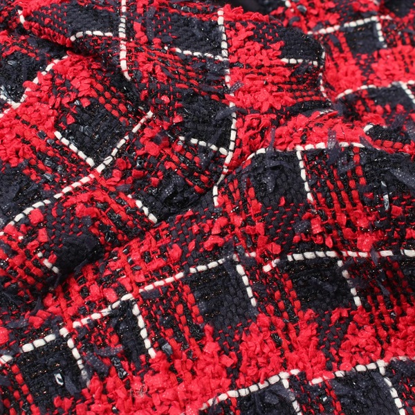 シャネル(CHANEL)シャネル ココマークボタン ツイード テーラード