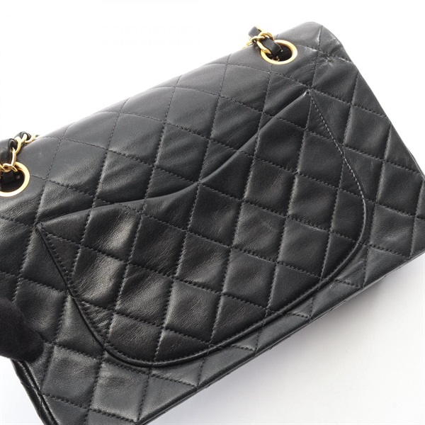 シャネル(CHANEL)シャネル マトラッセ Wフラップ ヴィンテージ