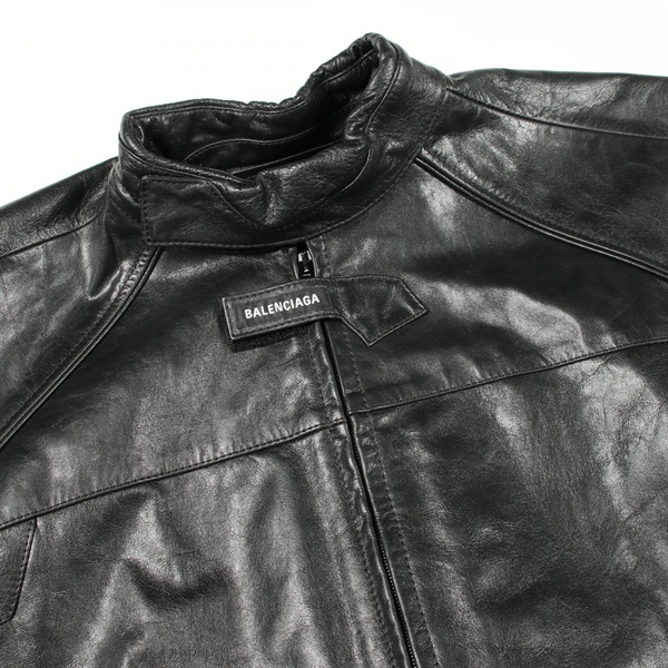 バレンシアガ(BALENCIAGA)バレンシアガ Biker Jacket 革ジャン 衣料品