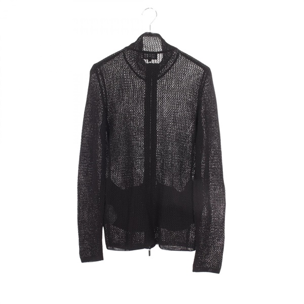 エンポリオアルマーニ　黒メッシュブレザー エンポリオ・アルマーニ(Emporio Armani)エンポリオ・アルマーニ