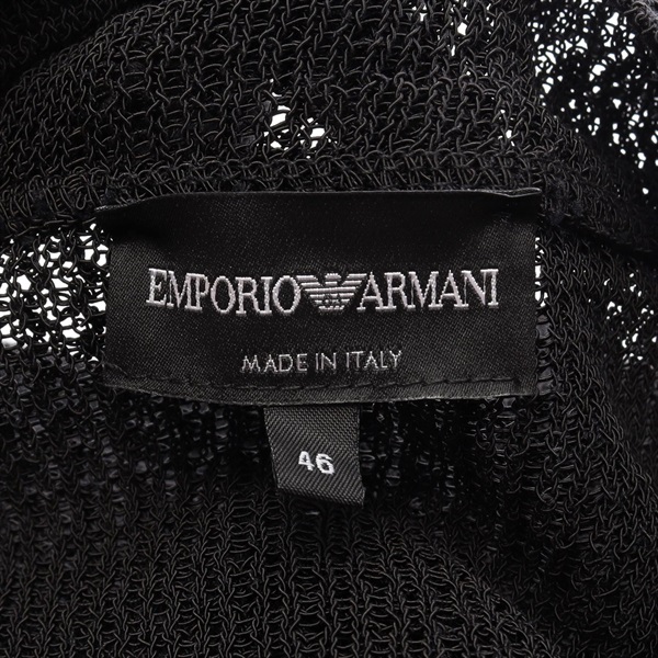 エンポリオアルマーニ　黒メッシュブレザー エンポリオ・アルマーニ(Emporio Armani)エンポリオ・アルマーニ