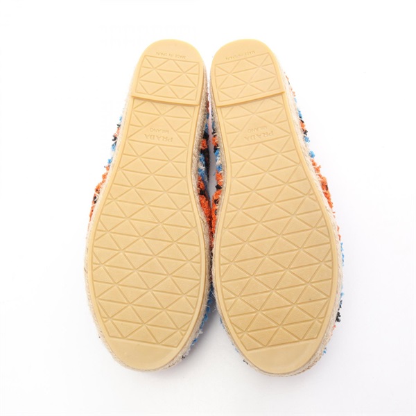 プラダ(PRADA)プラダ 22SS テリークロス エスパドリーユ スリッポン 靴