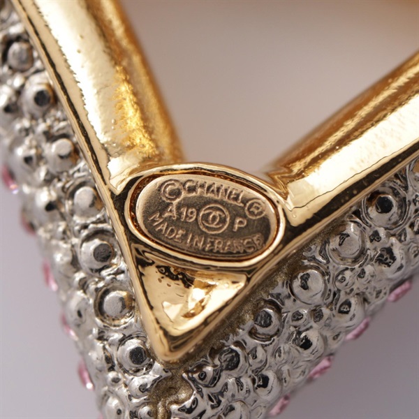 シャネル(CHANEL)シャネル ココマーク ハート A19P ブローチ
