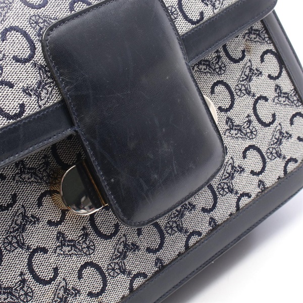 セリーヌ(CELINE)セリーヌ Cマカダム 馬車金具 ショルダーバッグ