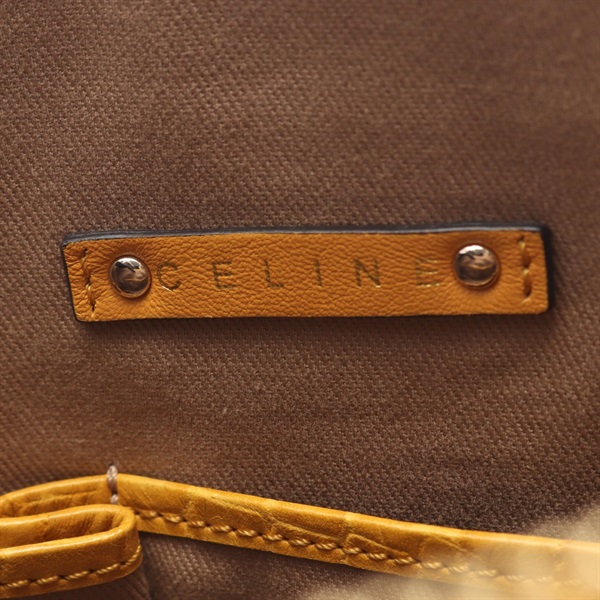 セリーヌ(CELINE)セリーヌ マカダム クロコ型押し トートバッグ バッグ