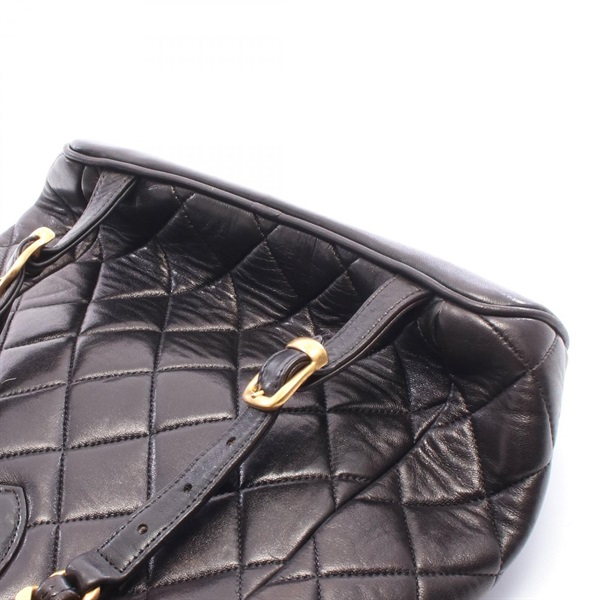 シャネル(CHANEL)シャネル マトラッセ ターンロック チェーン リュック