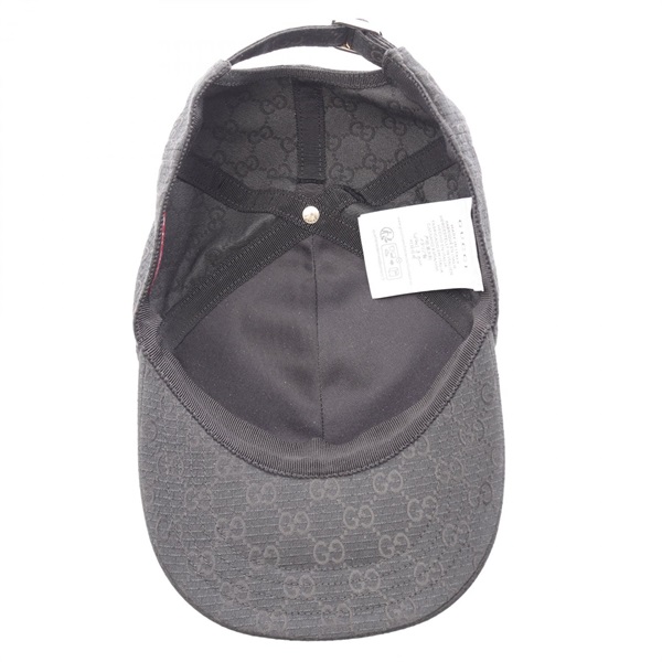 グッチ(GUCCI)グッチ GGリップストップ ベースボール キャップ 帽子