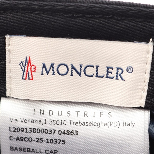 モンクレール(MONCLER)モンクレール ロゴワッペン キャップ 帽子