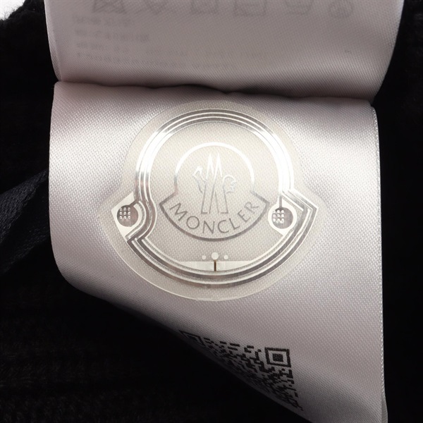 モンクレール(MONCLER)モンクレール ロゴワッペン ニットキャップ