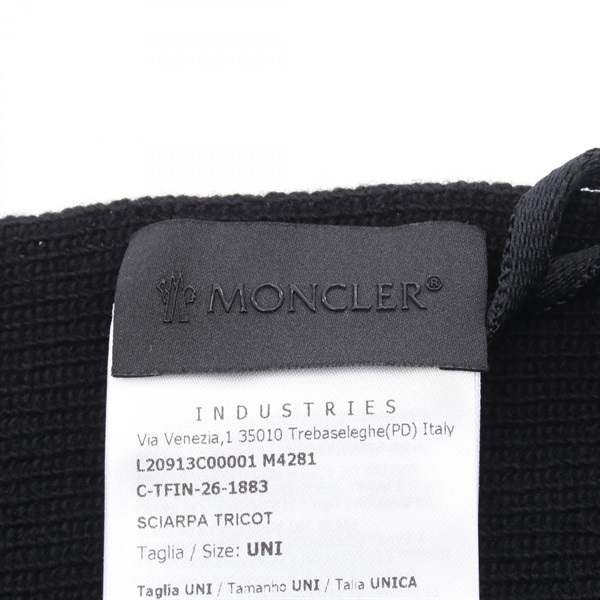 モンクレール(MONCLER)モンクレール ロゴ マフラー 衣料品 メンズ