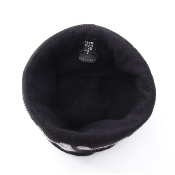 シャネル(CHANEL)シャネル ロゴ ニットキャップ ニットキャップ 帽子
