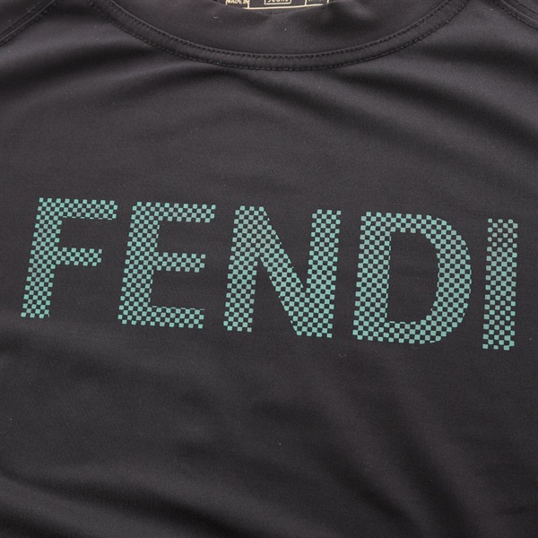 フェンディ(FENDI)フェンディ ロゴプリント 長袖 カットソー 衣料品