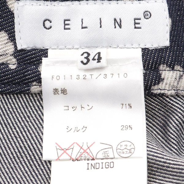 セリーヌ(CELINE)セリーヌ Cマカダム柄 デニムパンツ 衣料品 ボトムス